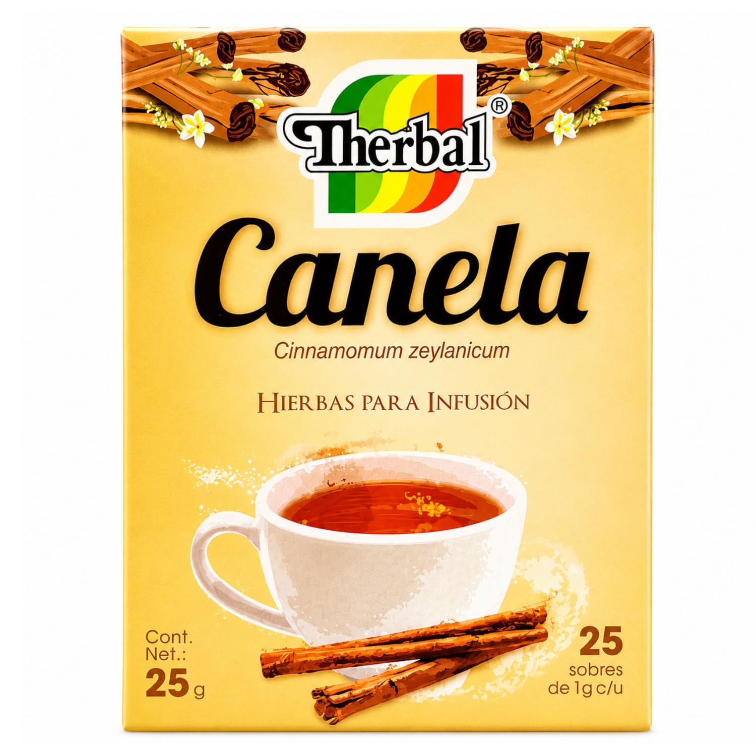 【R&B】 CANELA - S.T. Amazon.com : Té de Canela (Cinnamon Tea)25 tea bags - 100% Natural